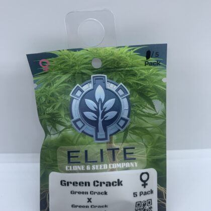 5for5 Elite Clone Seed Company - Green Crack {FEM} [5pk]
