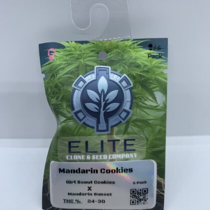 5for5 Elite Clone Seed Company - Mandarin Cookies {FEM} [5pk]