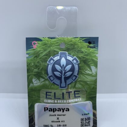 5for5 Elite Clone Seed Company - Papaya {FEM} [5pk]