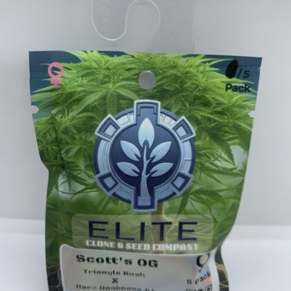 5for5 Elite Clone Seed Company - Scott's OG {FEM} [5pk]