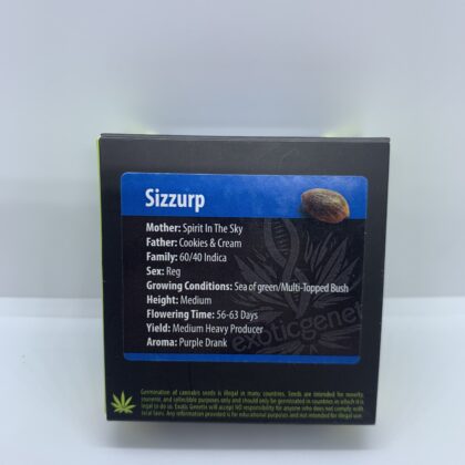 Exotic Genetix - Sizzurp {REG} [10pk]