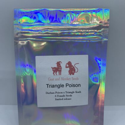 Goat and Monkey Seeds - Triangle Poison {FEM} [6pk]