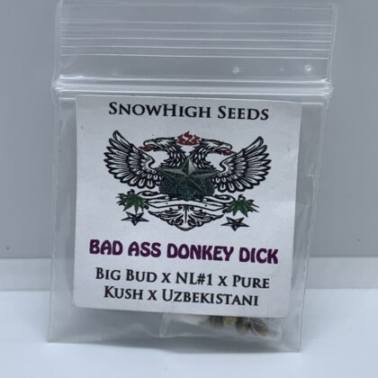Snow High Seeds - Bad Ass Donkey Dick {REG} [5pk]